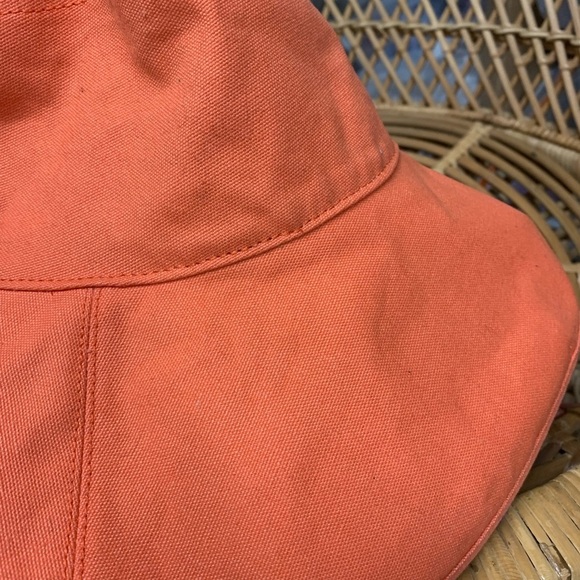 Anthropologie reversible canvas hat new without tags  one size